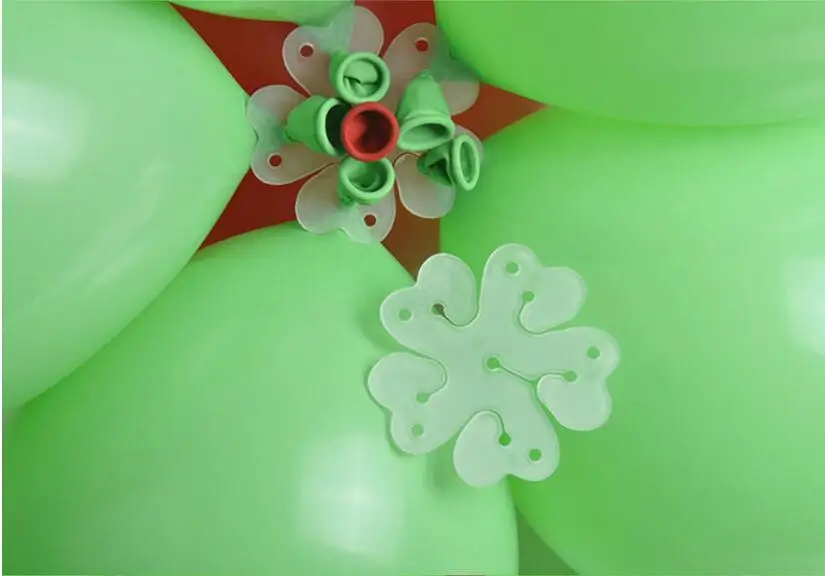 5pcs seal clip 20 шт./лот 40 см латексные воздушные шары палочки с чашкой белые красочные стержни из ПВХ держатели воздушных шаров палочки вечерние шары украшения принадлежности - Цвет: 5pcs seal clip