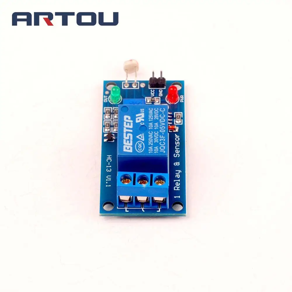 Светильник вой фотопереключатель 5 В сенсорный переключатель релейный модуль