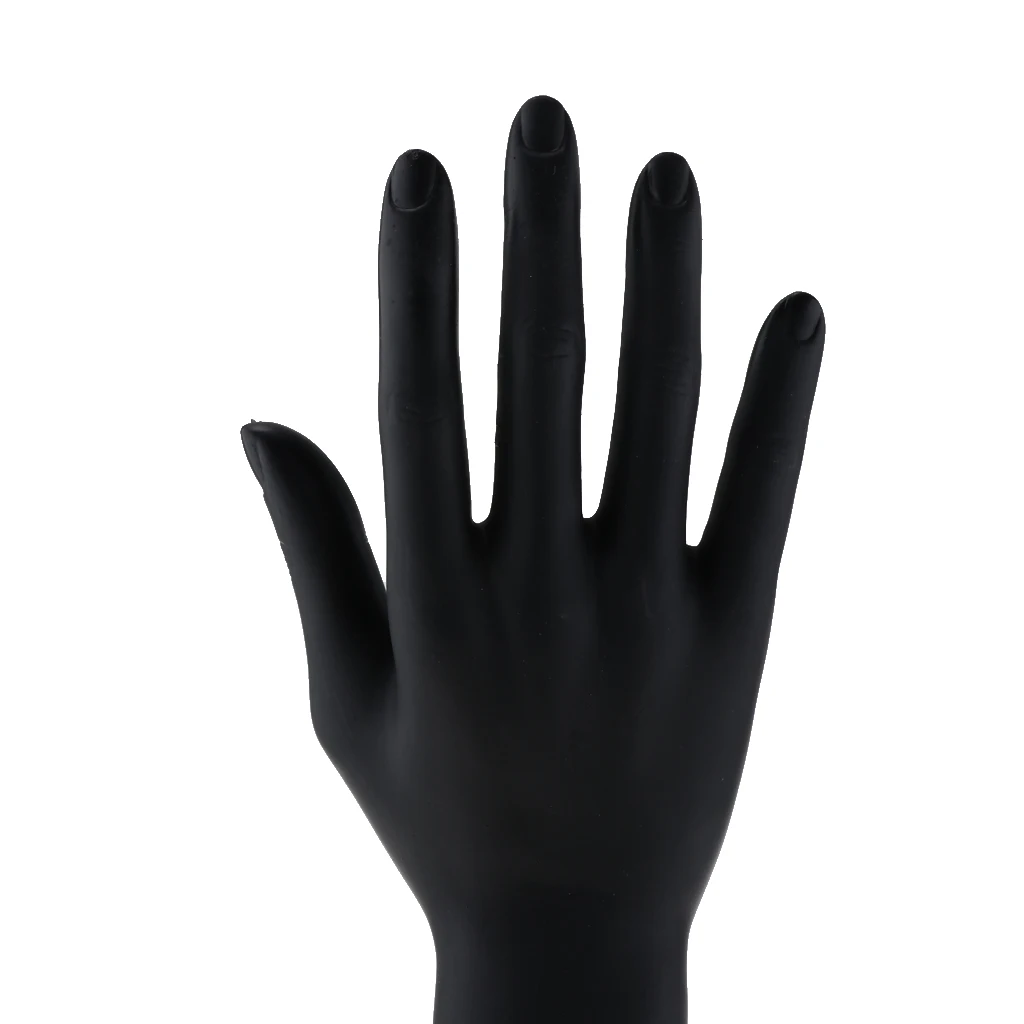 

Mannequin Hand Gloves Jewelry Bracelet Necklace Display Holder Stand Black Highly-degree Simulation