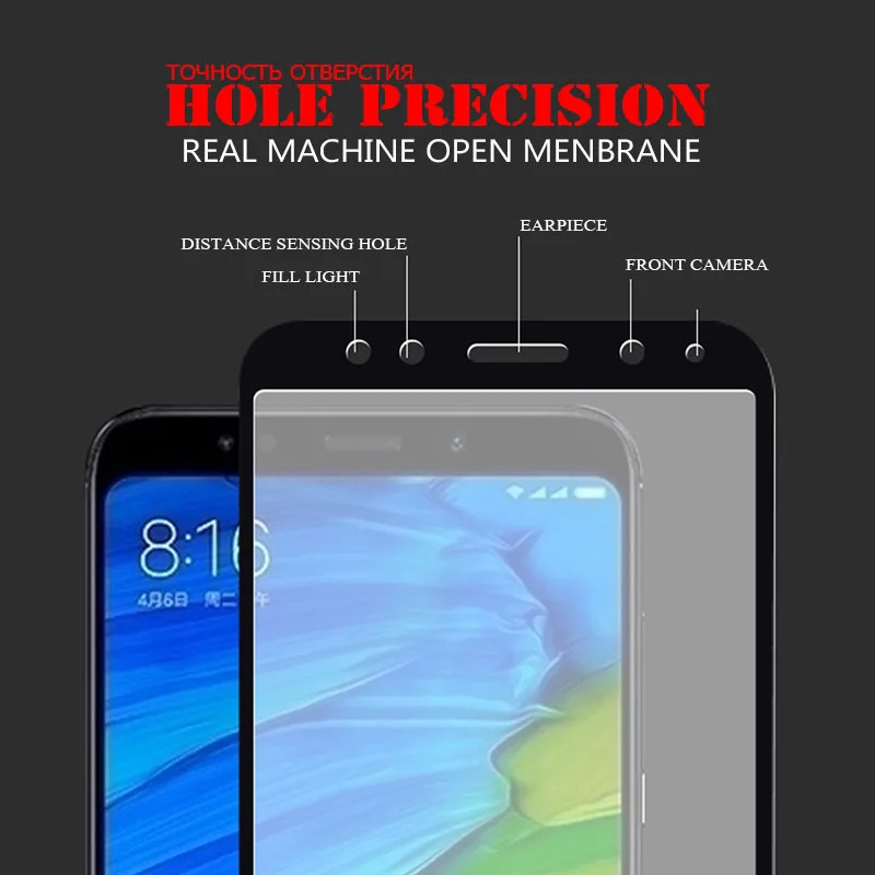 Защитное стекло закаленное 9D для Xiaomi CC9 Pro/A3/Redmi 7/7A/8/8A/Note 7/8T 3 шт.|Защитные стёкла и