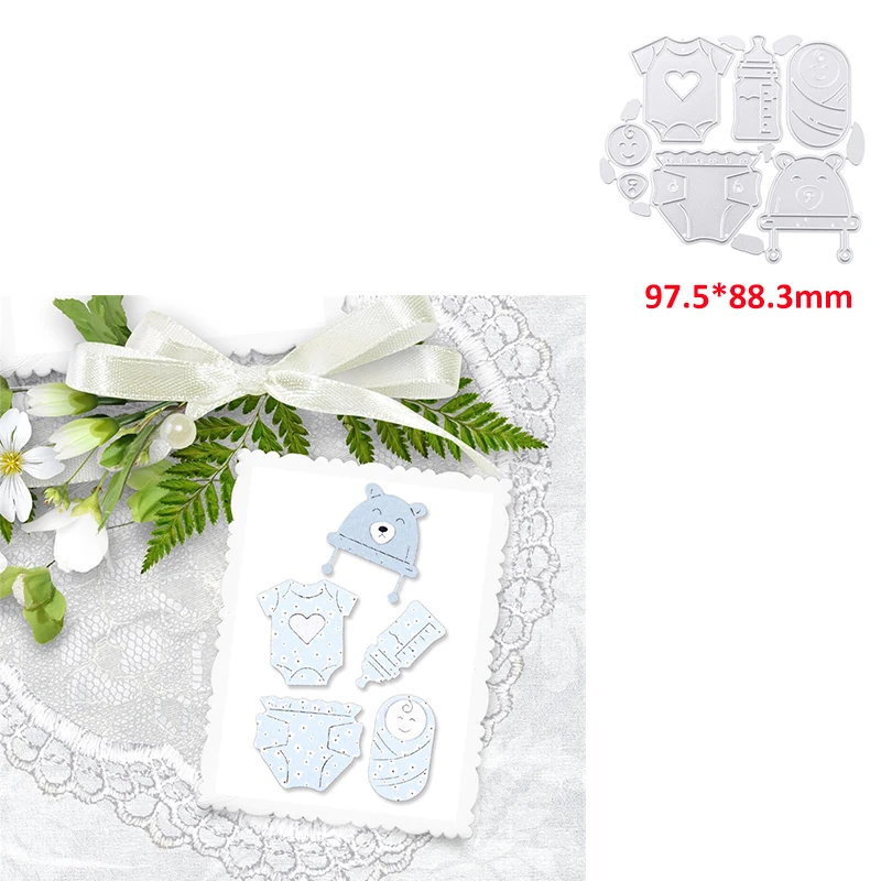 

metal cutting dies die cut mold baby clothes hat diy Scrapbook paper craft knife mould blade punch stencils dies