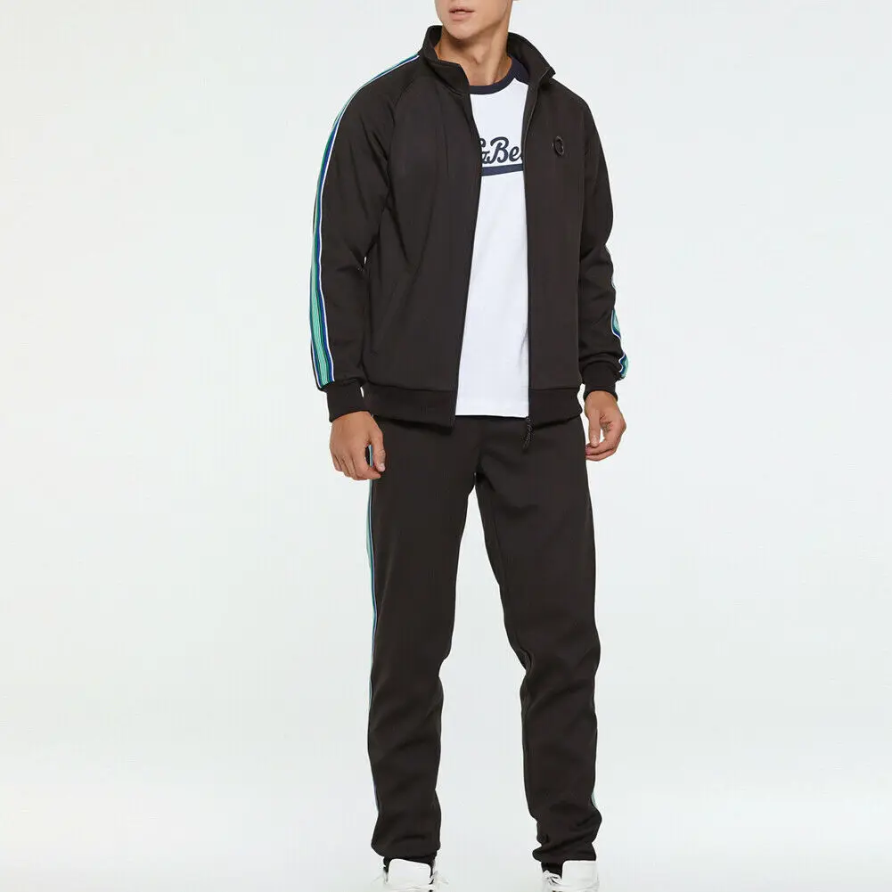 2 шт. мужской спортивный костюм подходит для пробежек бега модный на молнии