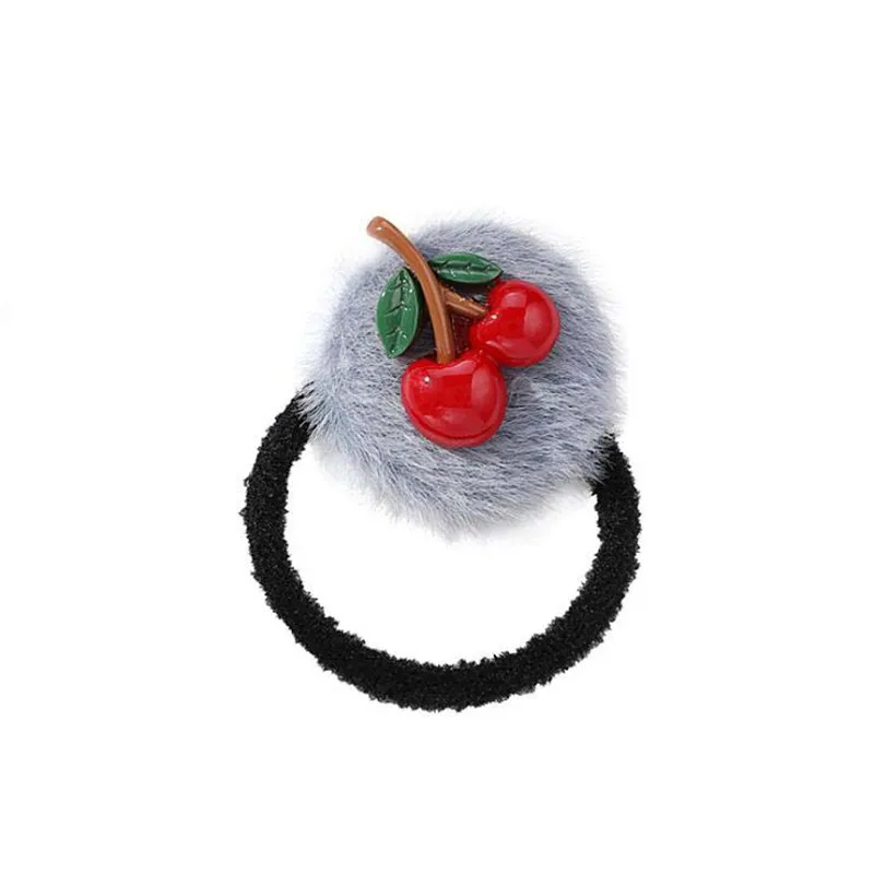 Эластичная повязка для волос с вишней женщин и девочек милый цветной ободок