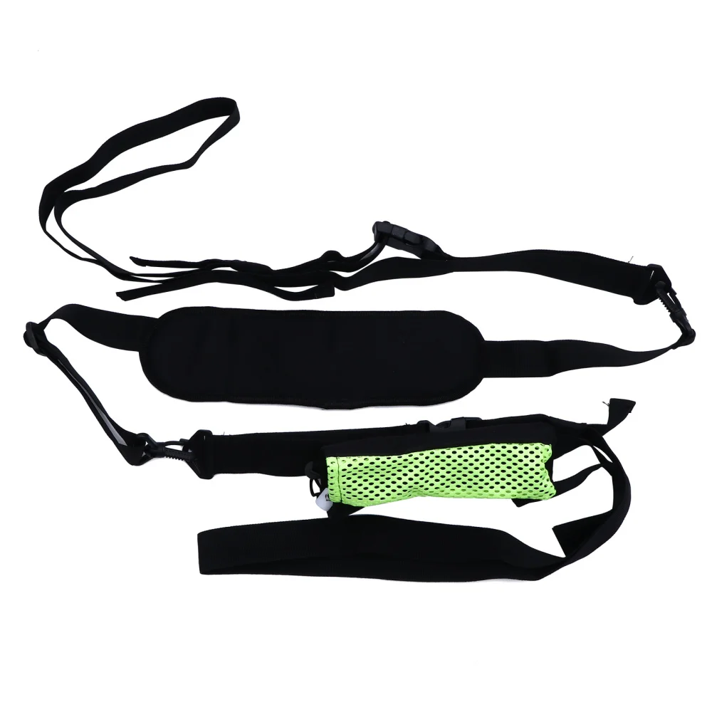 

1 Pc Portable Surfing Strap With Black Lanyard Strap With Buckle (Black)