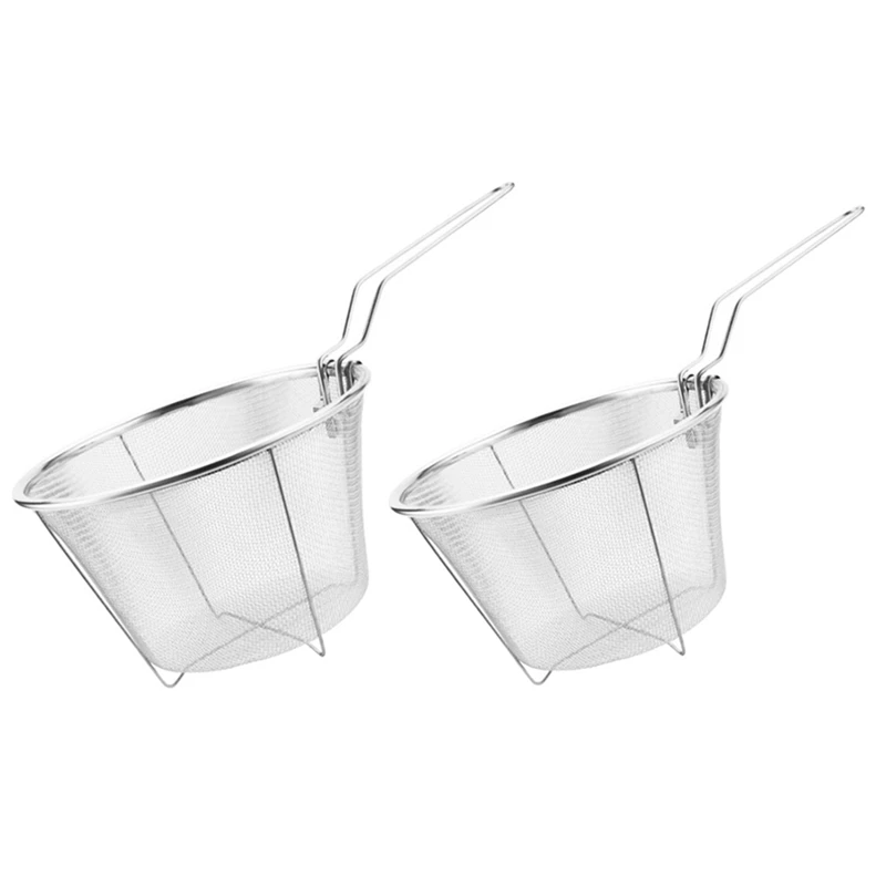 

Кухонная корзина для жарки картофеля фри из нержавеющей стали