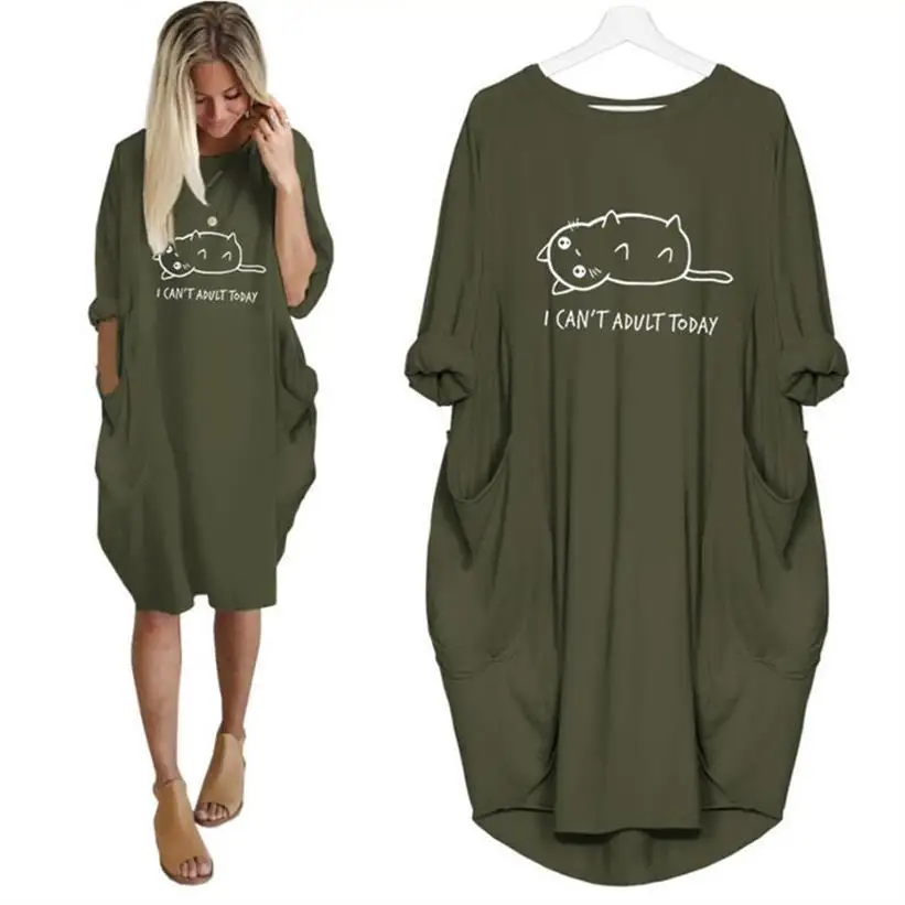 С открытыми плечами Кот с буквенным принтом топы 2019 Новая летняя Модная