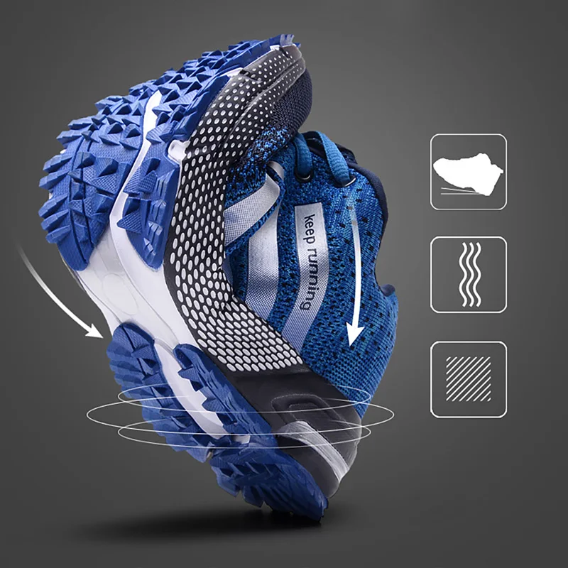 Удобные кроссовки для мужчин дышащие спортивная обувь повседневная модные