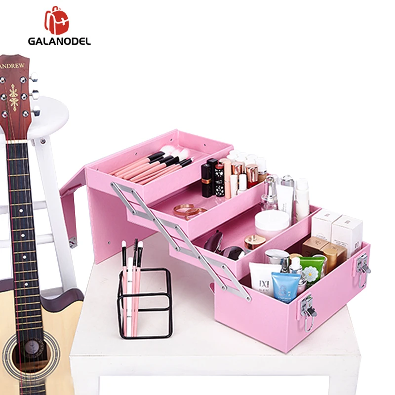 Новый популярный женский ретро косметический Чехол набор инструментов для