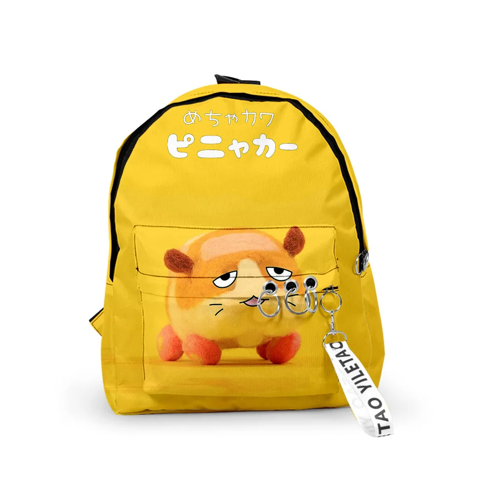 

Luxury Funny PUI PUI School Bags Travel Bags Boys Girls Cute Small Bags 3D Print Oxford Waterproof Key Chain Notebook Backpacks