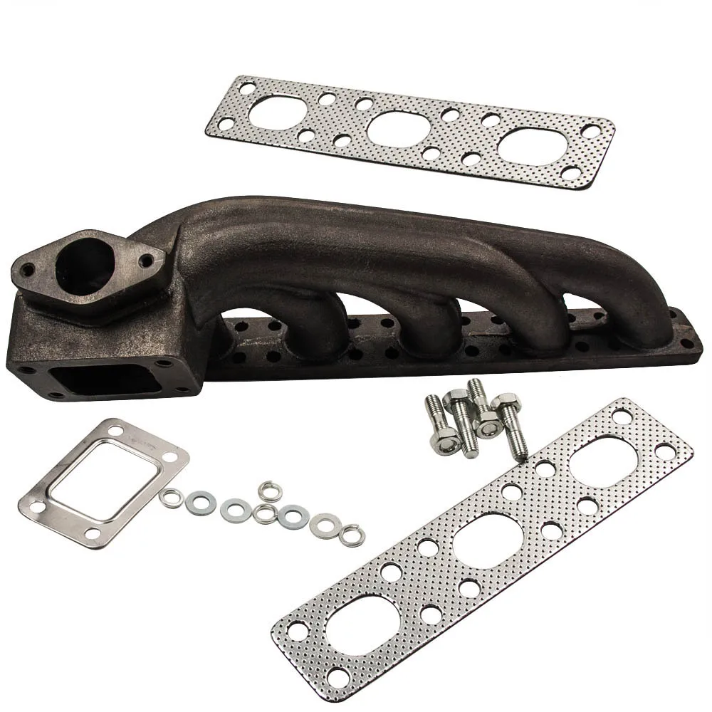 Чугуна турбо турбонаддувом выпускной коллектор для BMW E36 M3 I6 T3 T4 1992 1999 6