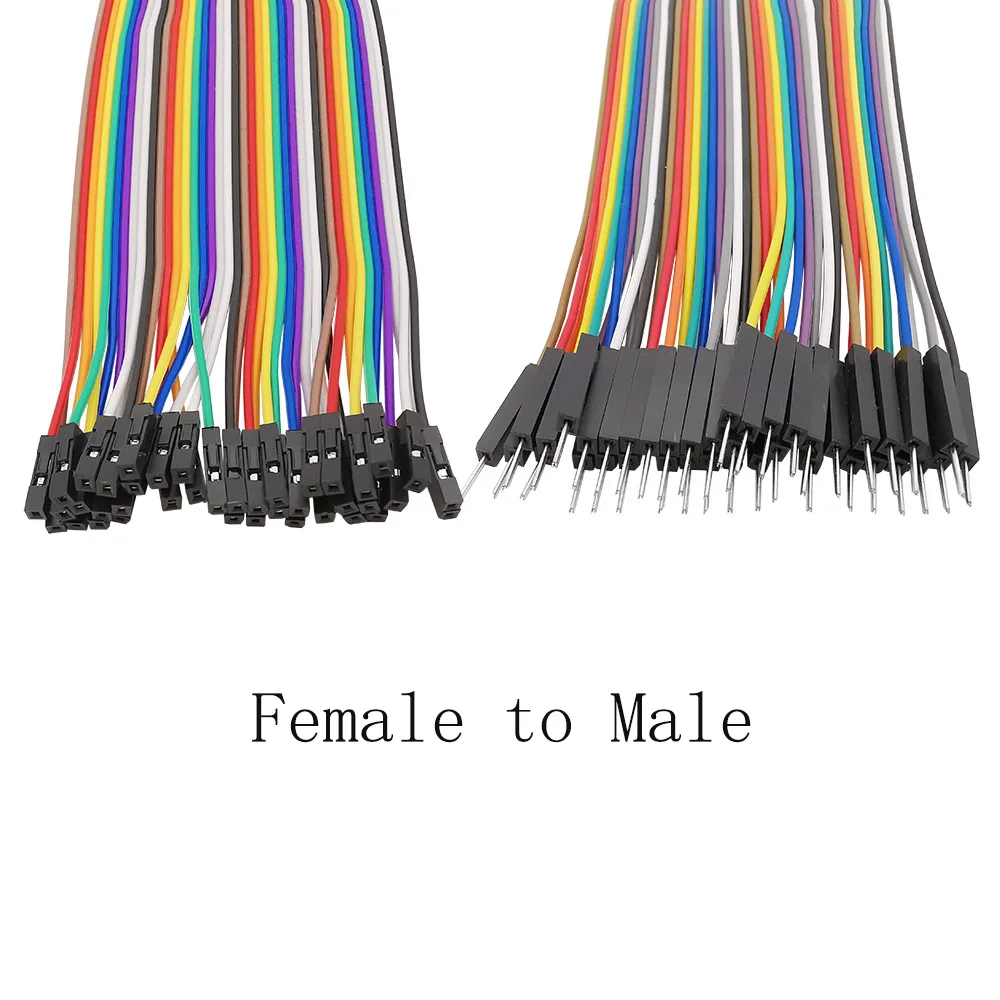 40-контактный соединительный кабель для макетной платы  Arduino