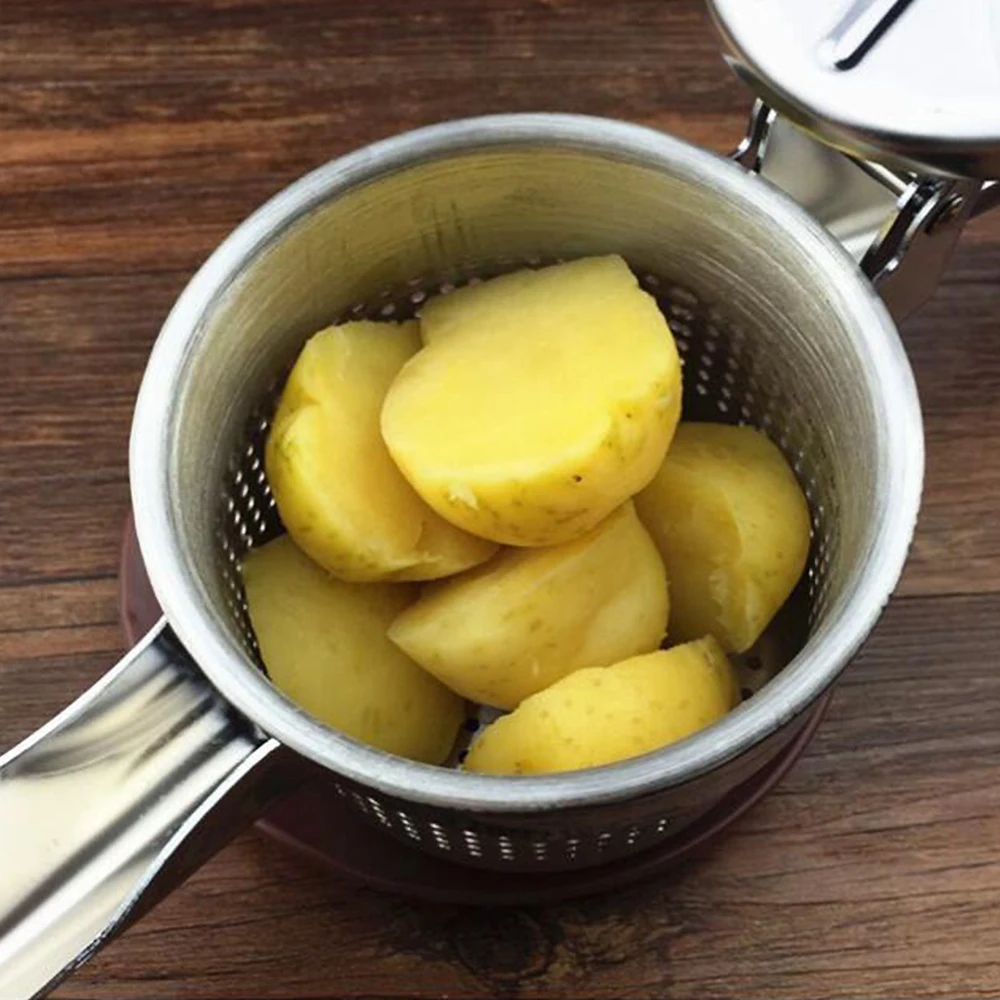 Stainless Steel Manual Juicer Press Squeezing Potatoes Baby Food Supplements Potato Mashers And Juicers Kitchen Tools | Дом и сад