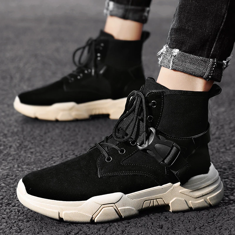 Men Hiking Shoes outdoor Anti-Slip Waterproof Breathable Tactical Combat ankle Boots Training Sneakers Trekking Shoes zapatillas