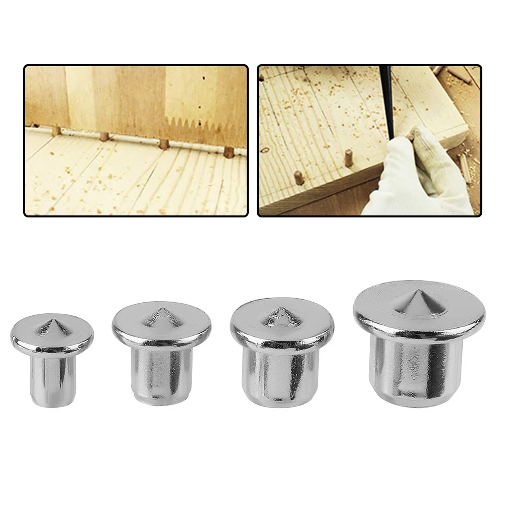 

12pcs 6/8/10/12mm Woodworking Tools Dowel Centre Point Pin Set Dowel Tenon Center Set Center Points Pin Woodworking Alignment