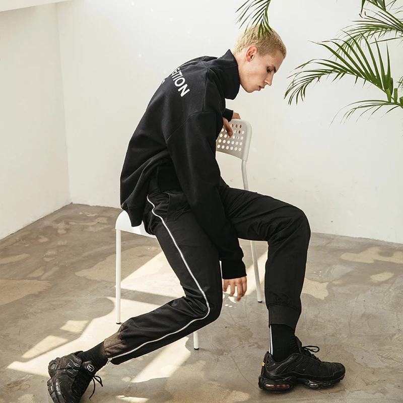 VIISHOW летние дизайнерские Брендовые повседневные хлопковые брюки мужские длинные