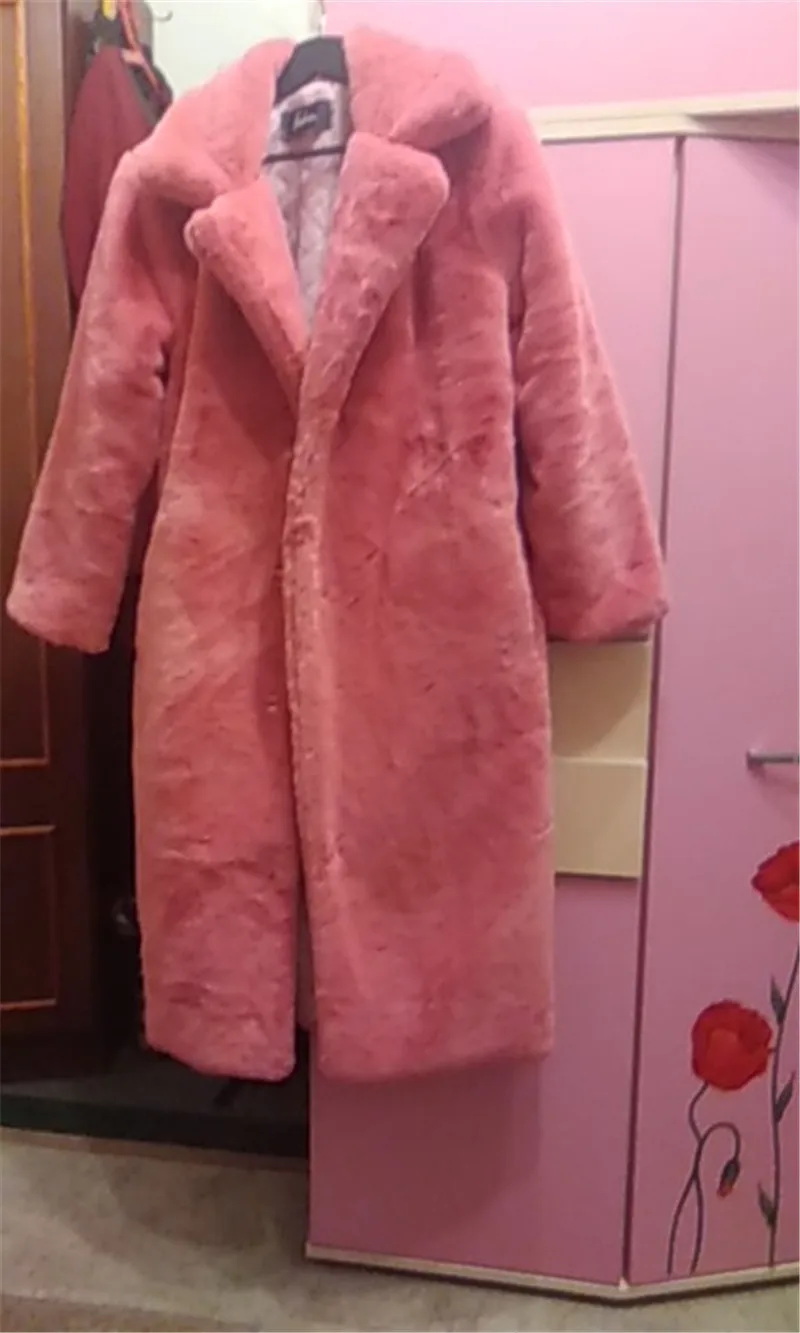 

FAKUNTN Long Teddy Faux Fur Coat Winter Women Plush Fur Coat From Artificial Thick Warm Winter Female Jacket Women Clothing 2020