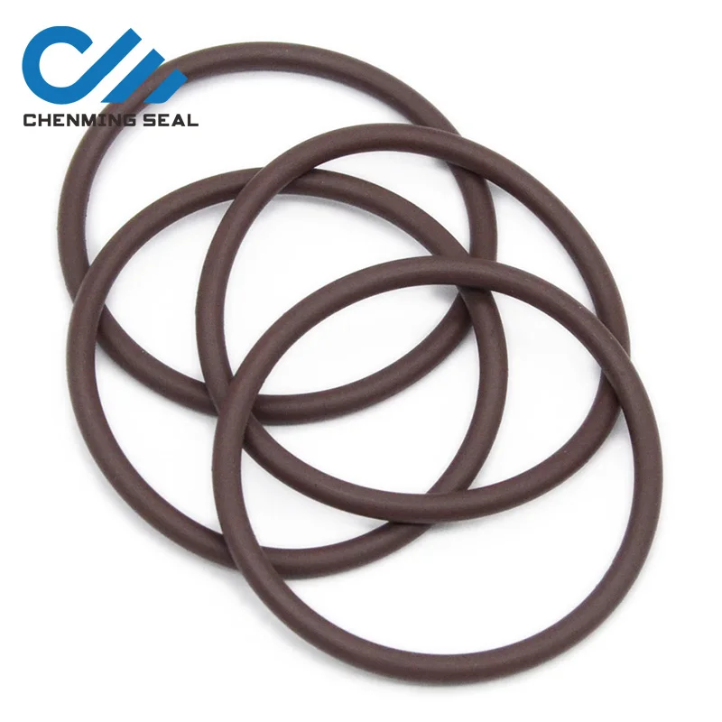 FKM коричневое уплотнительное кольцо ID4 * 1 мм резиновые кольца Viton масляное 100