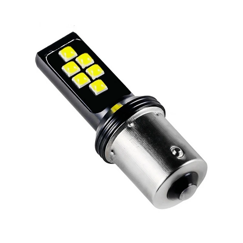 Автомобильная светодиодная лампа S25 1156 1157 7440 стоп светильник s 12SMD 3030 сигнал