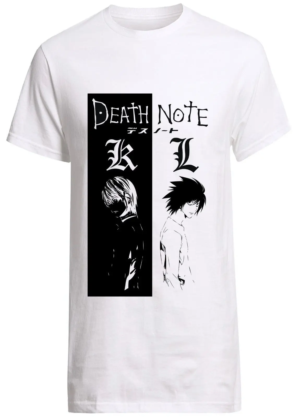 Футболка с надписью &quotDeath Note&quot аниме ТВ вентилятор манга Рюк Гоку на заказ