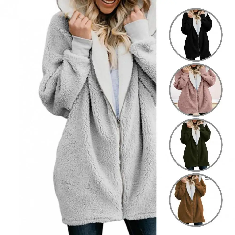 

Термостойкое осенне-зимнее плюшевое пушистое пальто с длинным рукавом для дома