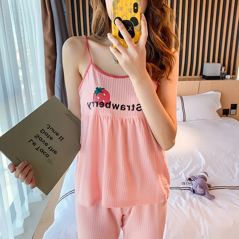 

Pajamas women's cotton long-sleeved loose large size autumn and winter cotton home service 3PCs robe Japanese kimono pijamas