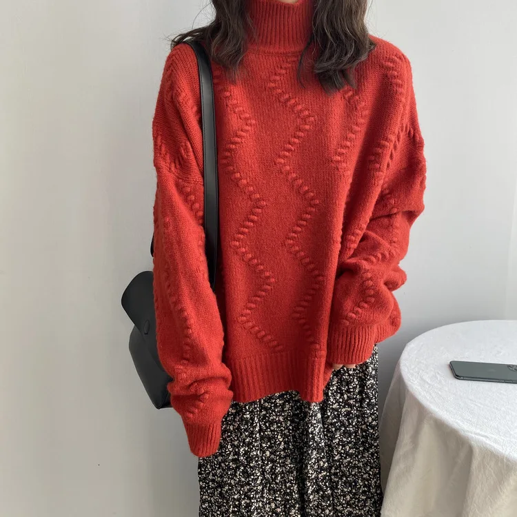 Mooirue зима женский милый свитер свободный ленивый ананас сетчатая одежда тонкий свитер Feminino желтый серый свитер