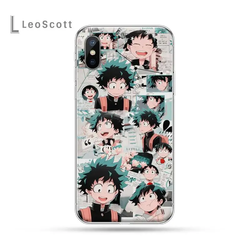 

Shoto Todoroki boku no My hero academia Phone Case for iPhone 11 12 mini pro XS MAX 8 7 6 6S Plus X 5S SE 2020 XR