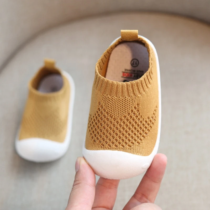 Kid Baby First Walkers Shoes 2019 Spring Infant Toddler Girls Boy Casual Mesh Soft Bottom Comfortable Non-slip |