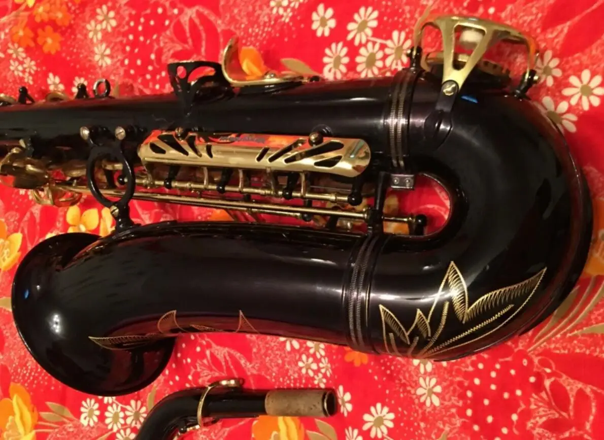 Саксофон альт саксофон Янагисава 991 черный Никель золото бемоль Eb с Чехол