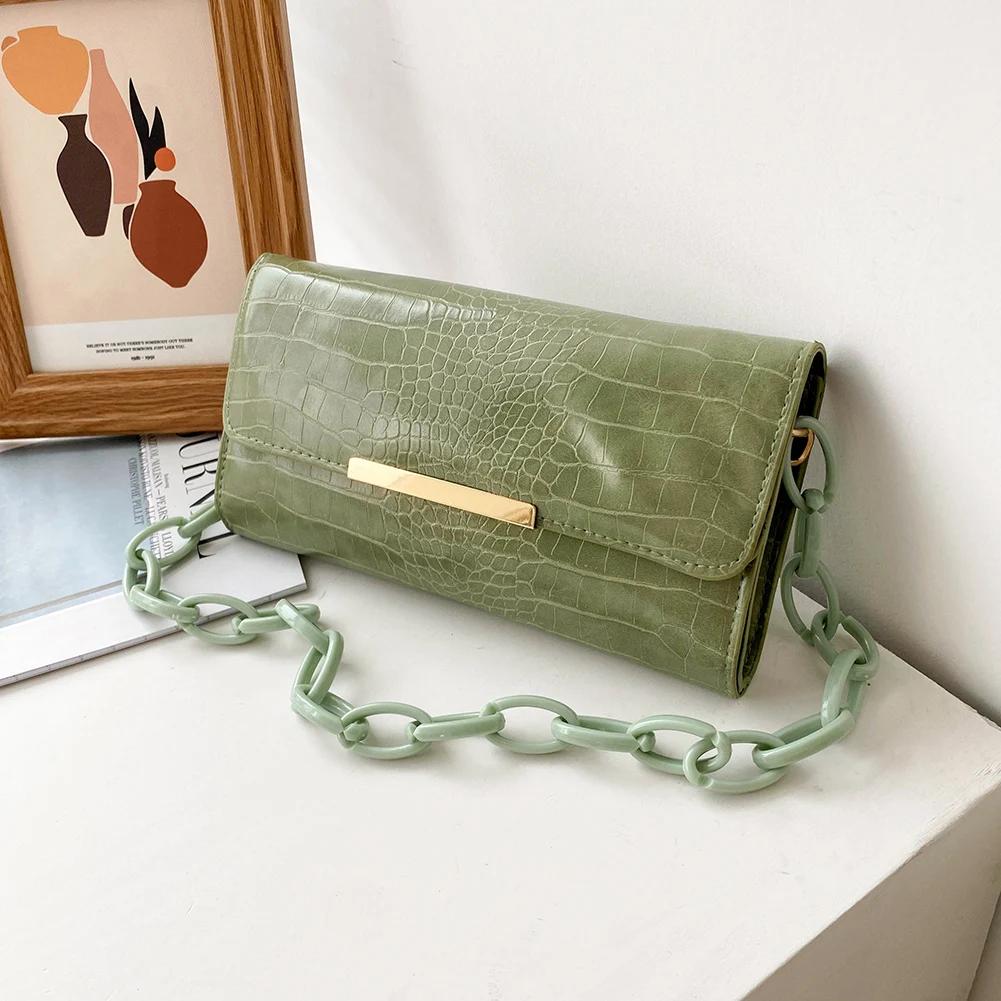 

Изысканная женская сумка с крокодиловым рисунком, наплечная Сумочка для подмышек, Обложка для паспорта, искусственная кожа, кредитный коше...