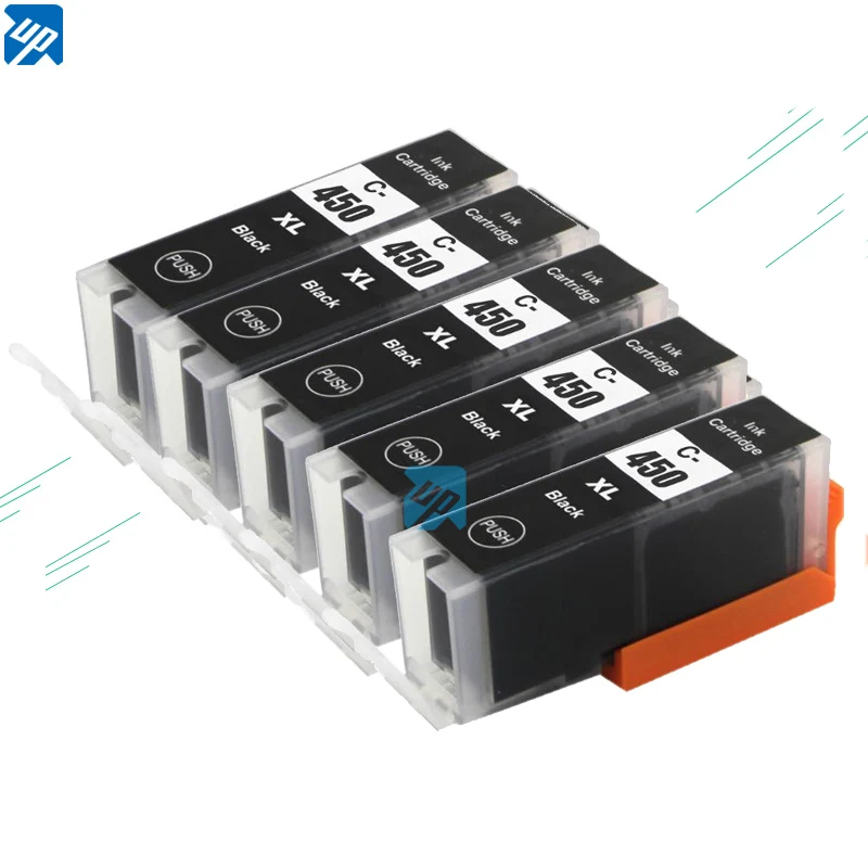 5 шт. PGI450 Черный чернильный картридж для Canon IP7240 MG5440 MG5540 MG6440 MG6640 IX6840 MG6340 MG7140 iP8740 MG7540