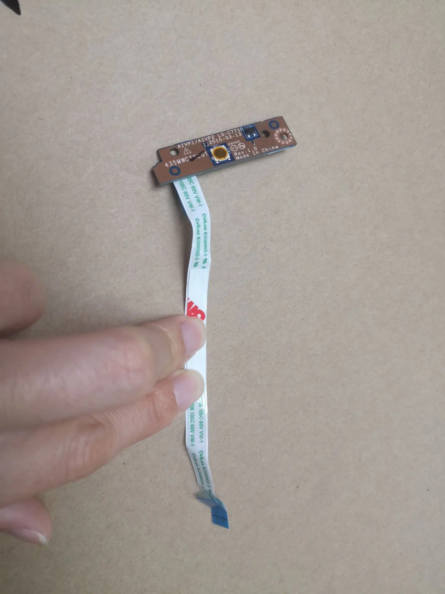 

AIVP1 / AIVP2 LS-C771P For Lenovo 100-14iby 100-15iby Laptop PC power switch board