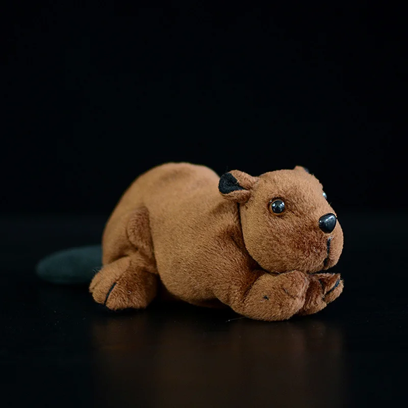 14 см милый Колёсики волокно небольшой мешок с песком на Евразийский бобра