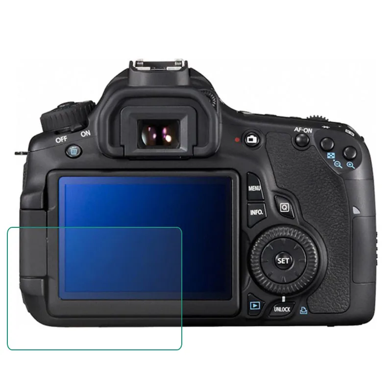 Защитное закаленное стекло для камеры Canon EOS 60D 600D 550D M M2 Kiss X5 X4 Rebel T3i T2i | Электроника