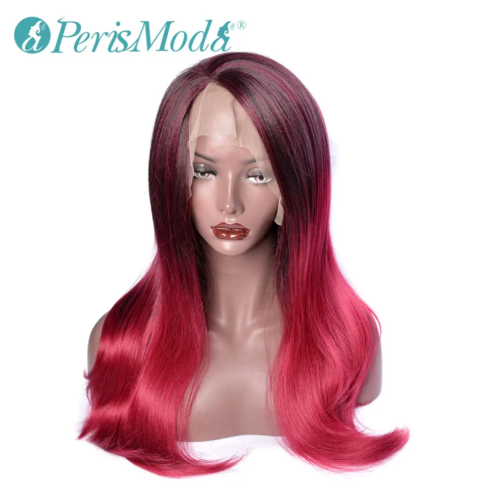 Парики синтетические для косплея термостойкие длинные прямые волосы бордового
