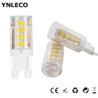 Светодиодная лампа G9 220V 110V 4W 51 светодиодный s лампа lampara Lampada 2835SMD теплый естественный холодный белый светильник заменить 30W 35W галогенная лампа