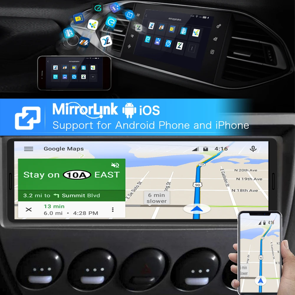 dovox one din android car radio gps car multimedia player navigation wifi 1din autoradio 6 9 screen bluetooth mirrorlink 1 din free global shipping