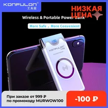 Power Bank Wireless Portable Charger Powerbank Fast Charging 10000Mah bank Power Wireless Charger For iphone 12 Huawei xiaomi