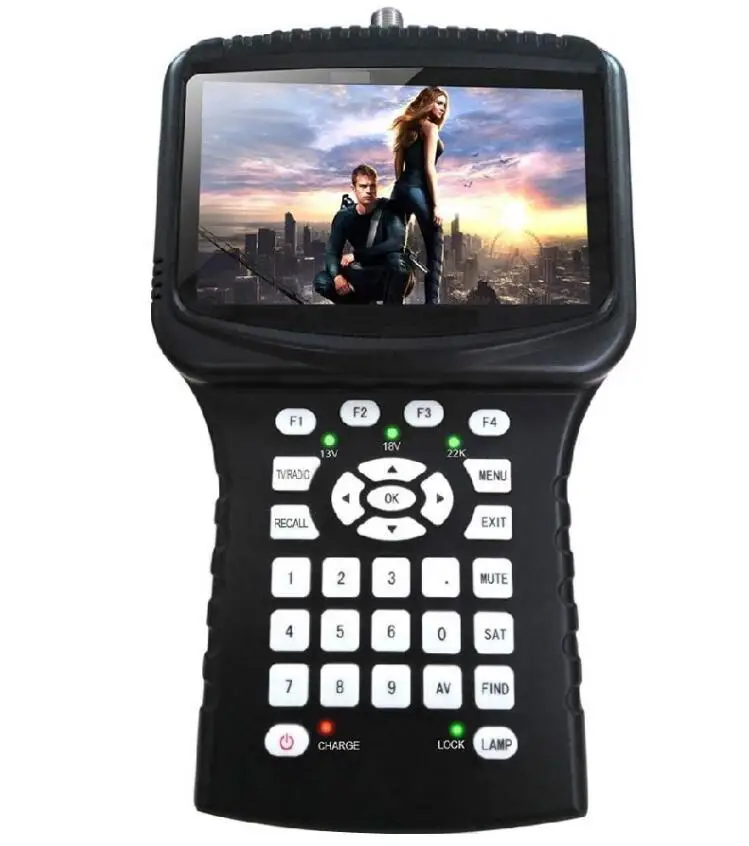 Twinkler SF-620S DVB-S2 спутниковый искатель с 4,3 дюймовым ЖК-экраном спектр WiFi CS анализатор монитор камеры cctv Satfinder