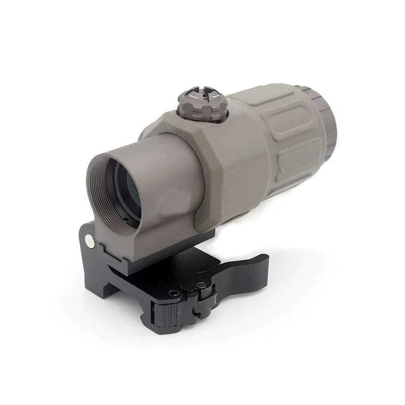 EXPS3 558 голографический красный точечный прицел и G33 G43 3X лупа Combo с креплением QD для