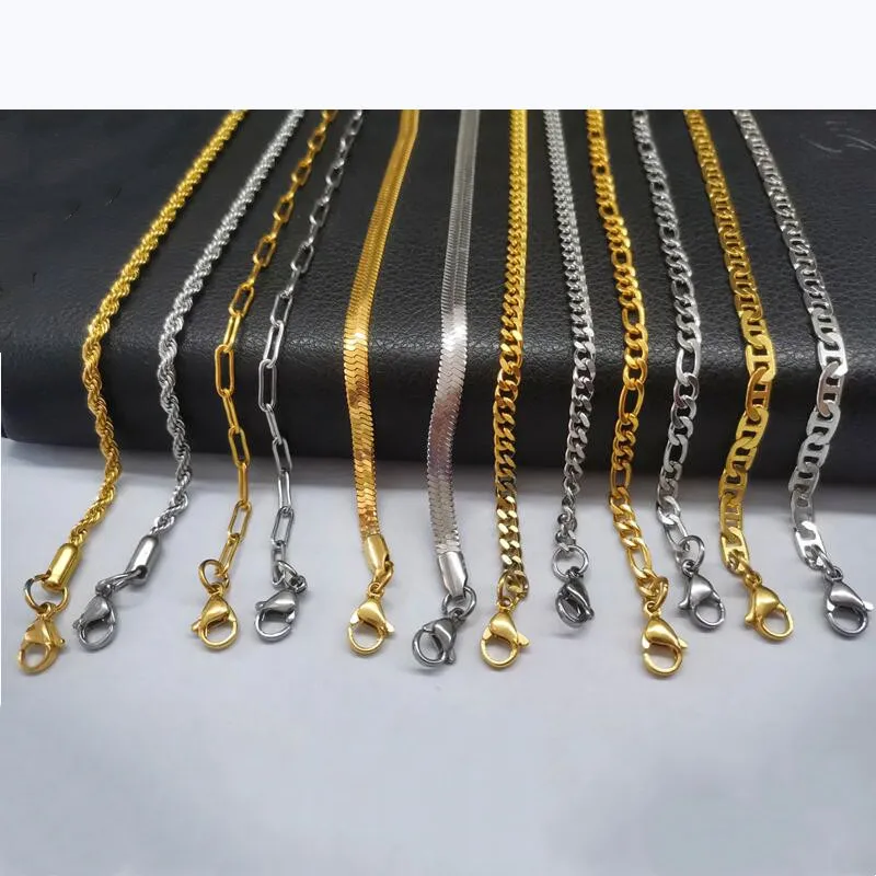 Панк Для Мужчин's Шарм цепь со змеей Нержавеющая сталь КУБИНСКИЙ звено цепи