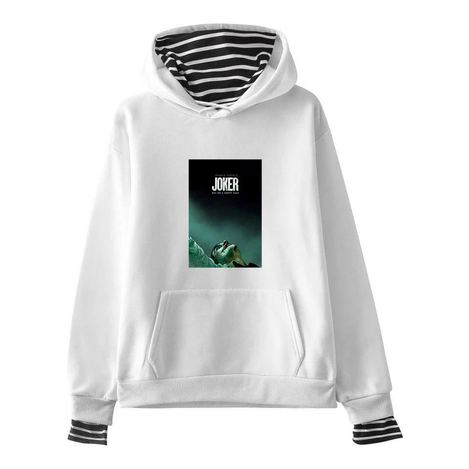 

2019 Autumn Winter hoodies men women Sweatshirts Hip hop joker print harajuku Men Casual Hoodie Pullover Sweatshirt