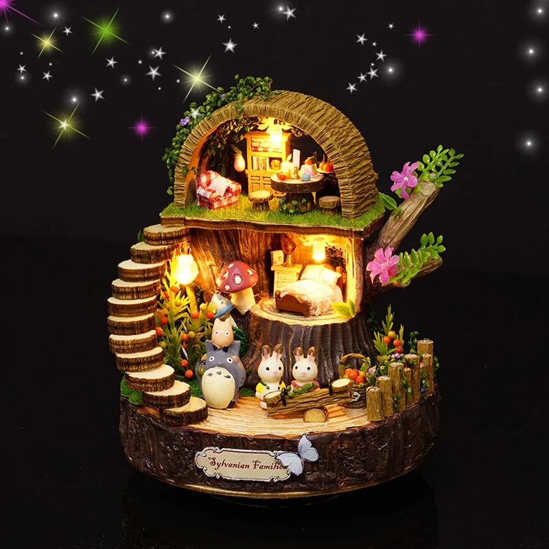 Прекрасный мультфильм светодиодный ночник детский подарок рождественские