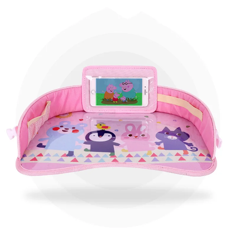 Многофункциональное мультяшное детское автокресло поднос для безопасного