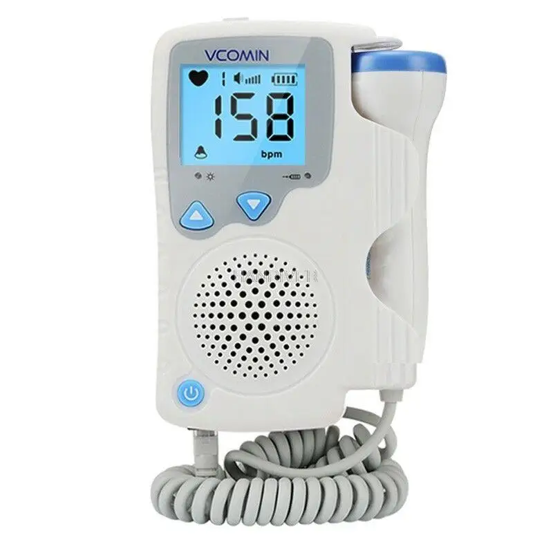 

Prenatal Fetal Doppler Baby Heartbeat Monitor Baby Heart Rate Detector Sonar Doppler No Radiation For Pregnant Women