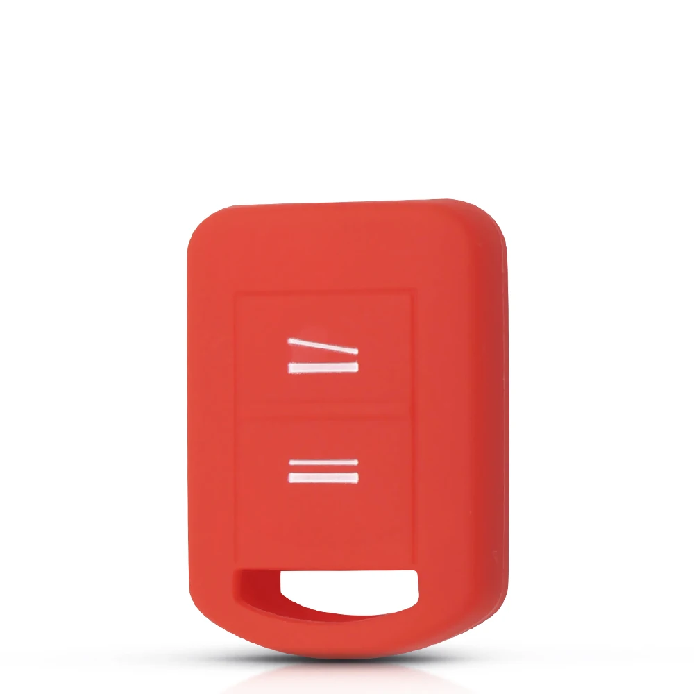 

Силиконовый чехол для автомобильного ключа KEYYOU, Сменный Чехол-брелок для Opel Vauxhall Corsa Meriva Combo, 2 кнопки, защитный чехол для ключа