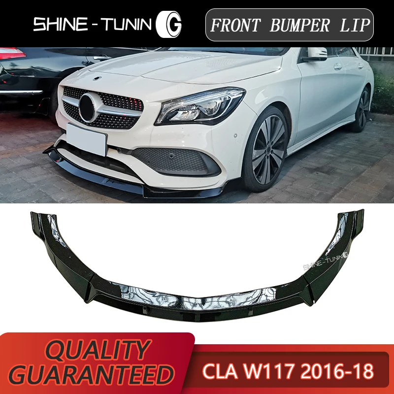 Сплиттер для переднего бампера автомобиля CLA-Class W117 2016-2019