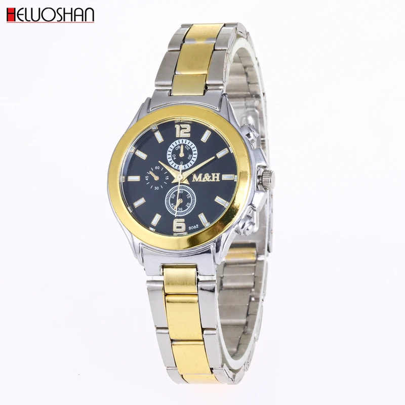 Часы наручные женские из нержавеющей стали модные роскошные брендовые