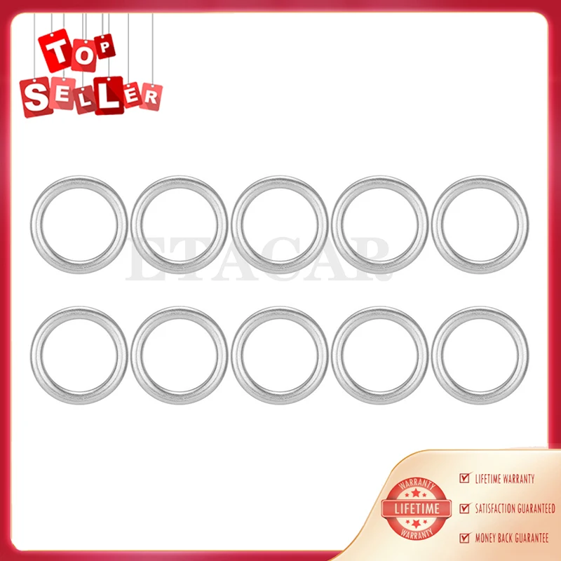 10 штук прокладка слива масла двигателя 14X20X1.5 мм N0138157 для VW Beetle CC J-etta Golf Passat Tiguan A-UDI.