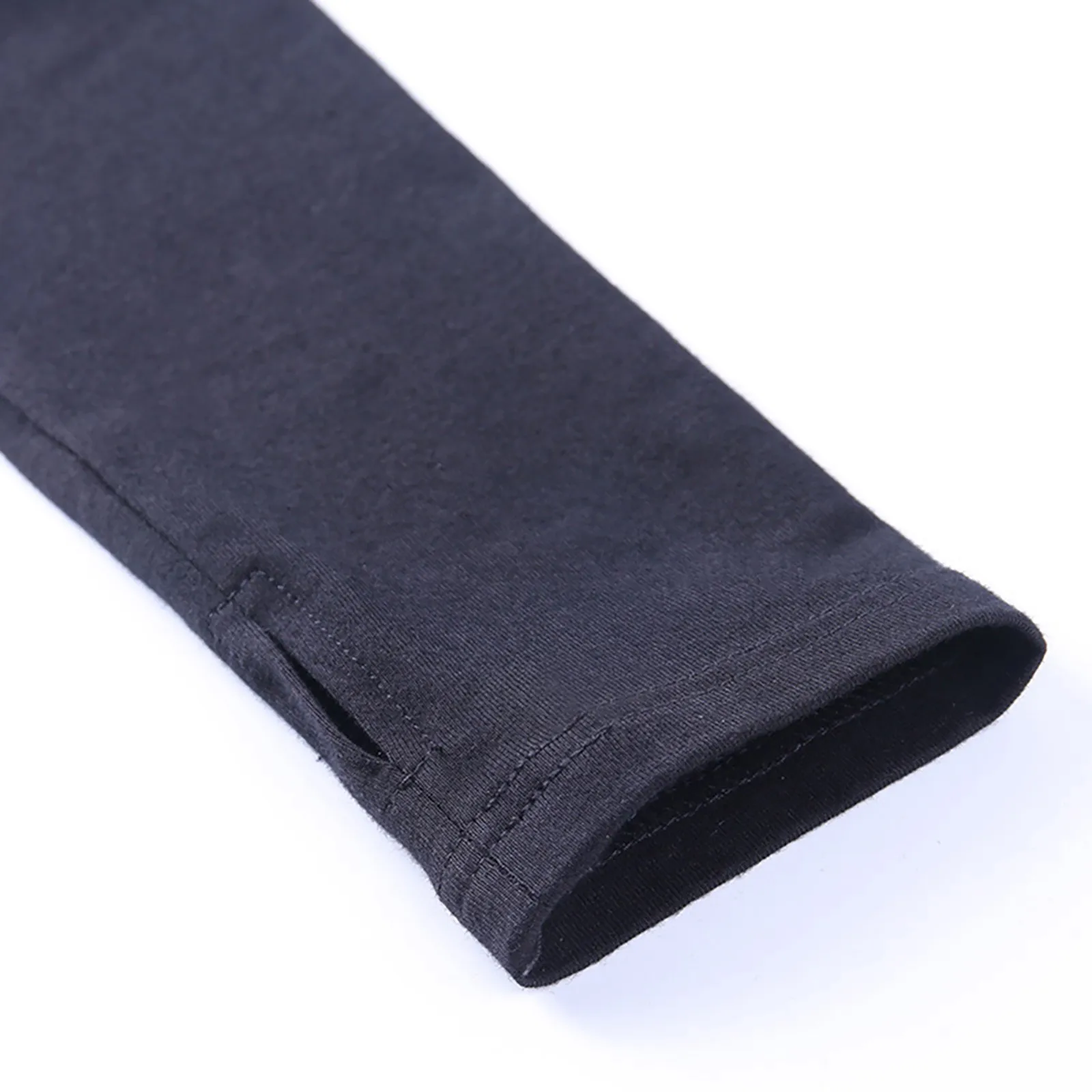 Женская сексуальная черная футболка на молнии с длинным рукавом повседневная